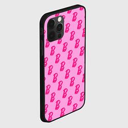 Чехол для iPhone 12 Pro Max Барби Фильм Текстура, цвет: 3D-черный — фото 2