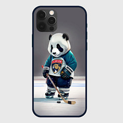Чехол для iPhone 12 Pro Max Panda striker of the Florida Panthers, цвет: 3D-черный