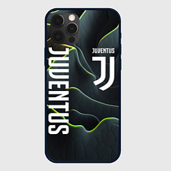 Чехол iPhone 12 Pro Max Juventus dark green logo