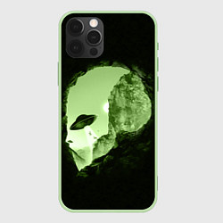 Чехол iPhone 12 Pro Max Пещера в форме головы пришельца