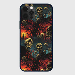 Чехол для iPhone 12 Pro Max Нечистый дух, цвет: 3D-черный