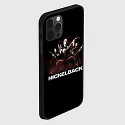 Чехол для iPhone 12 Pro Max Nickelback brutal, цвет: 3D-черный — фото 2