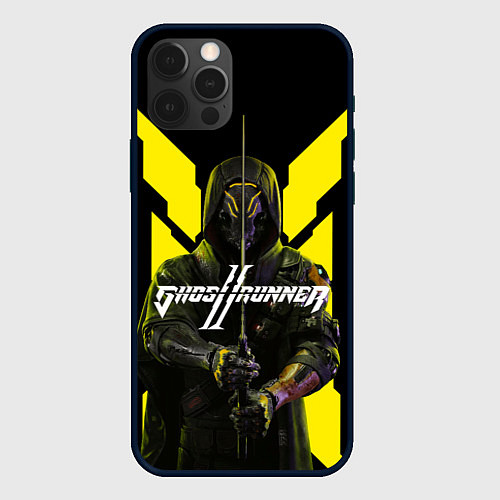 Чехол iPhone 12 Pro Max Кибер самурай ghostrunner 2 / 3D-Черный – фото 1