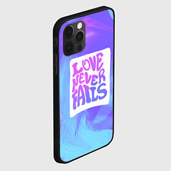 Чехол для iPhone 12 Pro Max Love neve fails, цвет: 3D-черный — фото 2