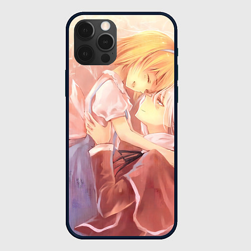 Чехол iPhone 12 Pro Max Touhou Project Алиса Маргатройд Синки / 3D-Черный – фото 1