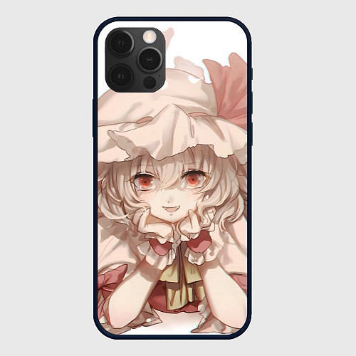 Чехол iPhone 12 Pro Max Touhou Project Flandre Scarlet Cute / 3D-Черный – фото 1