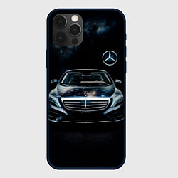 Чехол для iPhone 12 Pro Max Mercedes Benz, цвет: 3D-черный