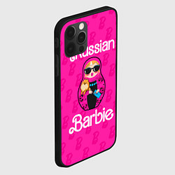 Чехол для iPhone 12 Pro Max Barbie russian, цвет: 3D-черный — фото 2