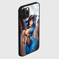 Чехол для iPhone 12 Pro Max Girl anime Fallout, цвет: 3D-черный — фото 2