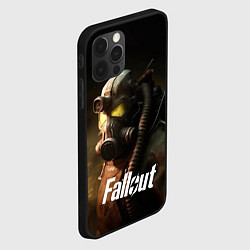 Чехол для iPhone 12 Pro Max Fallout game, цвет: 3D-черный — фото 2