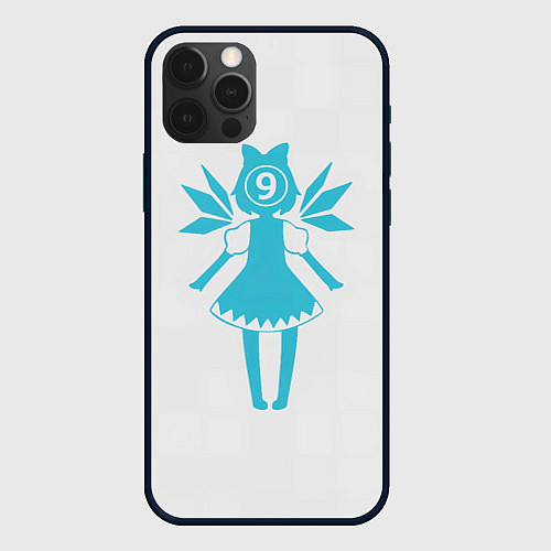 Чехол iPhone 12 Pro Max Touhou Project Cirno 9 / 3D-Черный – фото 1