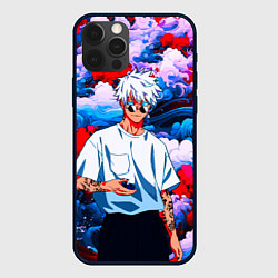 Чехол iPhone 12 Pro Max Красавец Сатору Годжо - Магическая битва