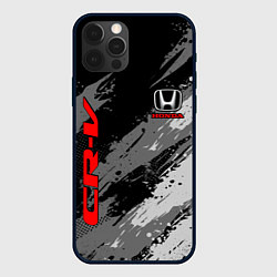 Чехол для iPhone 12 Pro Max Honda cr-v - Монохром, цвет: 3D-черный