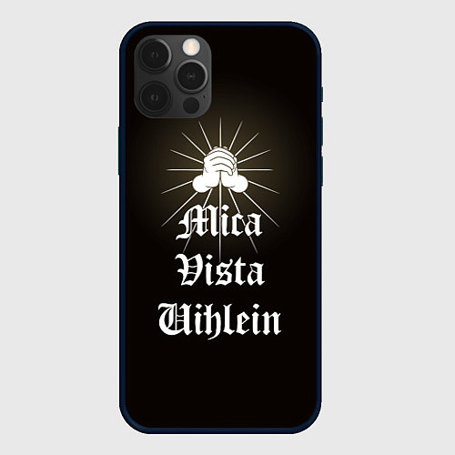 Чехол iPhone 12 Pro Max Mica vista uihlein - Dark and Darker holy purifica / 3D-Черный – фото 1