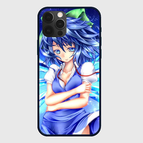 Чехол iPhone 12 Pro Max Touhou Project Cirno Чируно 9 / 3D-Черный – фото 1