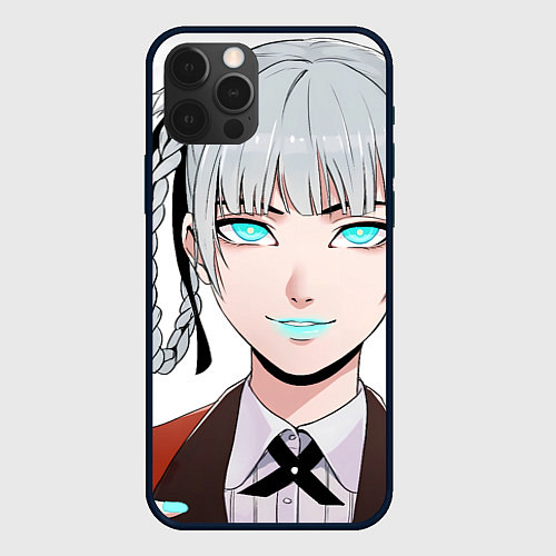 Чехол iPhone 12 Pro Max Безумный азарт Кирари Момобами / 3D-Черный – фото 1