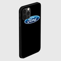 Чехол для iPhone 12 Pro Max Ford sport auto, цвет: 3D-черный — фото 2