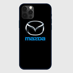 Чехол для iPhone 12 Pro Max Mazda sportcar, цвет: 3D-черный