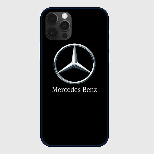 Чехол iPhone 12 Pro Max Mercedes-benz sport auto / 3D-Черный – фото 1