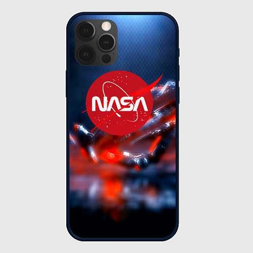 Чехол iPhone 12 Pro Max Nasa space star / 3D-Черный – фото 1