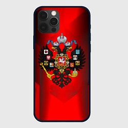 Чехол для iPhone 12 Pro Max Символика имперской россии, цвет: 3D-черный