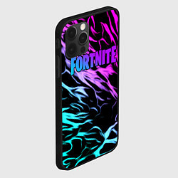 Чехол для iPhone 12 Pro Max Fortnite neon uniform, цвет: 3D-черный — фото 2