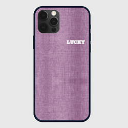 Чехол iPhone 12 Pro Max Розовые джинсы lucky 77