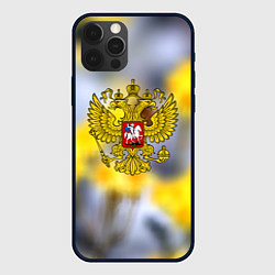 Чехол для iPhone 12 Pro Max Русская земля герб, цвет: 3D-черный