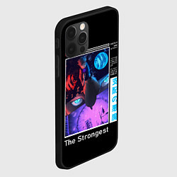 Чехол для iPhone 12 Pro Max Сатору Годжо сильнейший, цвет: 3D-черный — фото 2