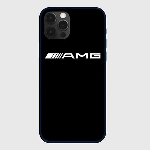 Чехол iPhone 12 Pro Max Amg sport mercedes / 3D-Черный – фото 1