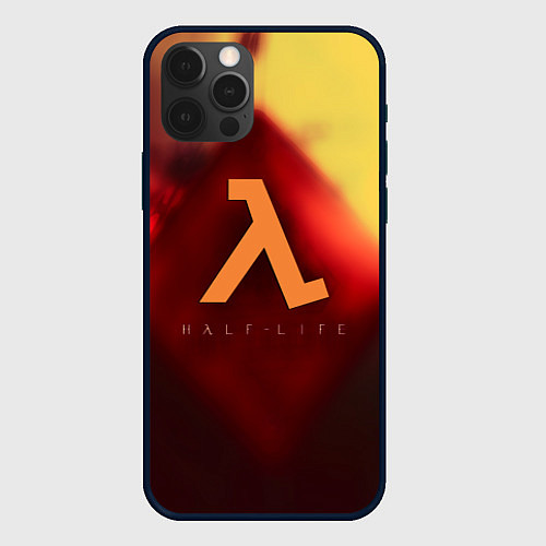 Чехол iPhone 12 Pro Max Half life black mesa / 3D-Черный – фото 1