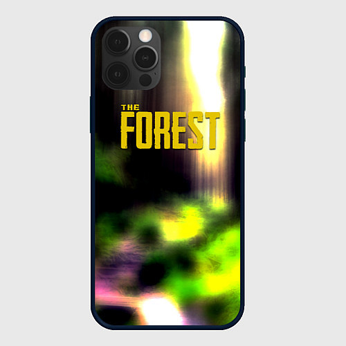 Чехол iPhone 12 Pro Max The forest game / 3D-Черный – фото 1