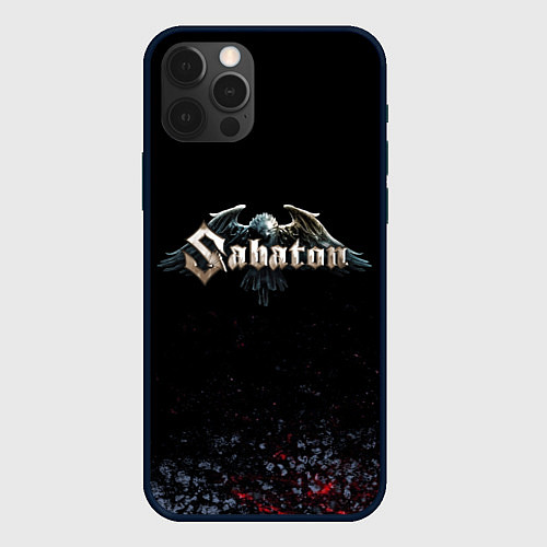 Чехол iPhone 12 Pro Max Sabaton Bird / 3D-Черный – фото 1