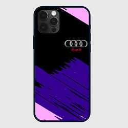 Чехол iPhone 12 Pro Max Audi stripes