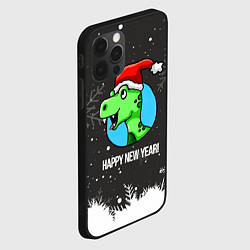 Чехол для iPhone 12 Pro Max Happy new year 2024, цвет: 3D-черный — фото 2