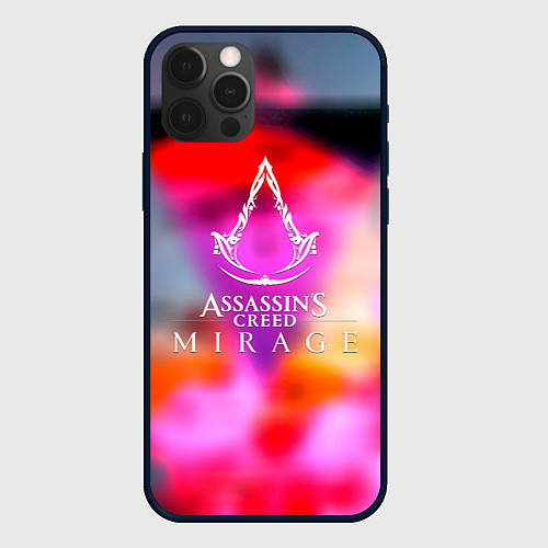 Чехол iPhone 12 Pro Max Assassins creed game / 3D-Черный – фото 1