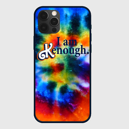 Чехол iPhone 12 Pro Max Барби - i am kenough / 3D-Черный – фото 1