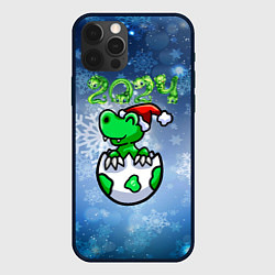 Чехол iPhone 12 Pro Max Динозаврик вылупился из яйца 2024