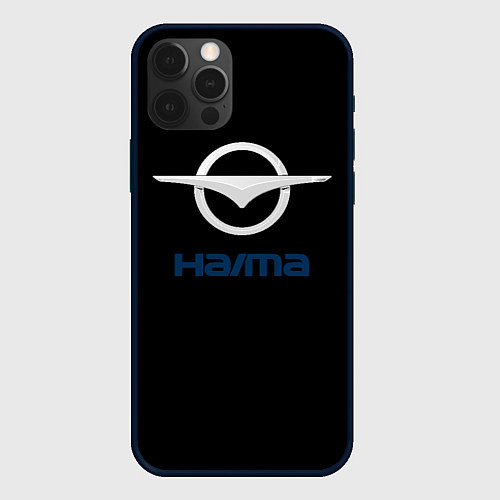 Чехол iPhone 12 Pro Max Haima auto / 3D-Черный – фото 1