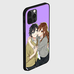 Чехол для iPhone 12 Pro Max Хори и Миямура, цвет: 3D-черный — фото 2