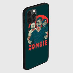 Чехол для iPhone 12 Pro Max Zombie - день мертвеца, цвет: 3D-черный — фото 2