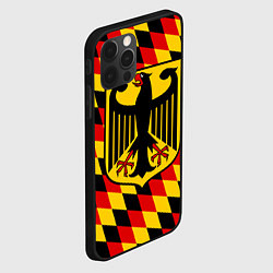Чехол для iPhone 12 Pro Max Germany, цвет: 3D-черный — фото 2