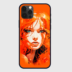 Чехол iPhone 12 Pro Max Огненная красотка