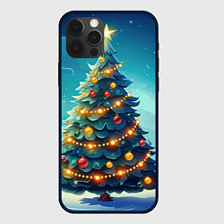 Чехол iPhone 12 Pro Max Новогодняя елка