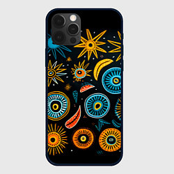 Чехол iPhone 12 Pro Max Африканский узор - нейросеть