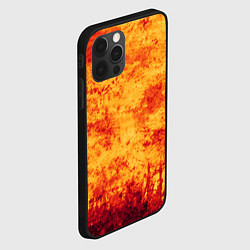 Чехол для iPhone 12 Pro Max Осенний пожар, цвет: 3D-черный — фото 2