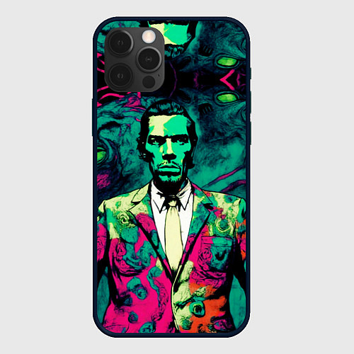 Чехол iPhone 12 Pro Max Че Гевара в современном стиле / 3D-Черный – фото 1
