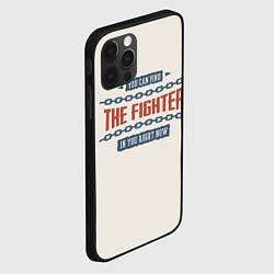 Чехол для iPhone 12 Pro Max The fighter, цвет: 3D-черный — фото 2