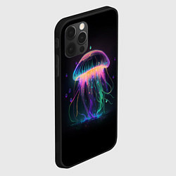Чехол для iPhone 12 Pro Max Свет медузы, цвет: 3D-черный — фото 2