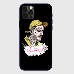 Чехол iPhone 12 Pro Max Lil peep band steel